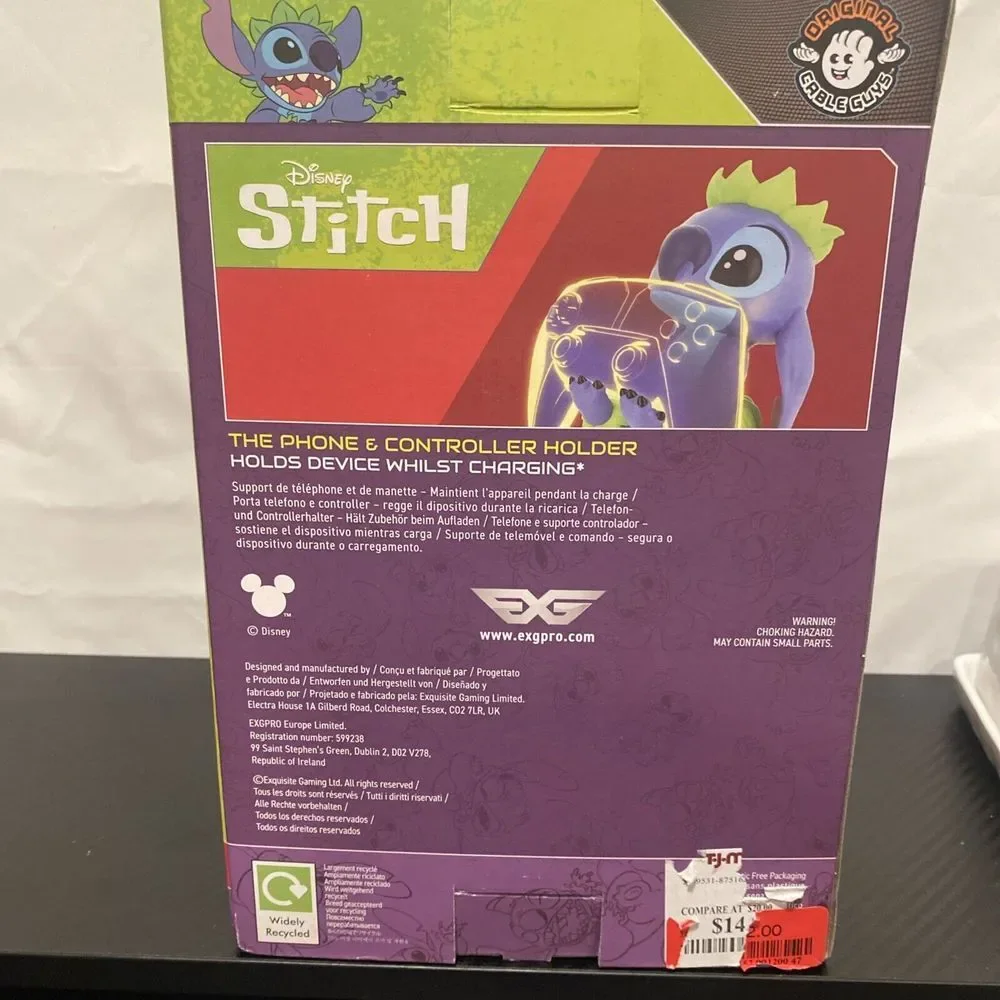 Disney Lilo & Stitch: Hula Stitch‎ Cable Guys Original Controller & Phone Holder
